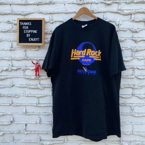 Vintage 1989 Hard Rock Cafe Toronto Neon Logo Shirt